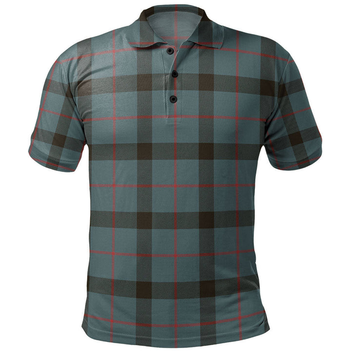 Kincaid Weathered Clan Badge Tartan Polo Shirt