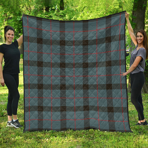 Kincaid Weathered Clan Badge Tartan Premium Quilt