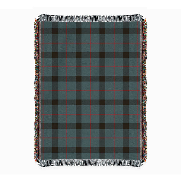 Kincaid Weathered Clan Badge Tartan Woven Blanket