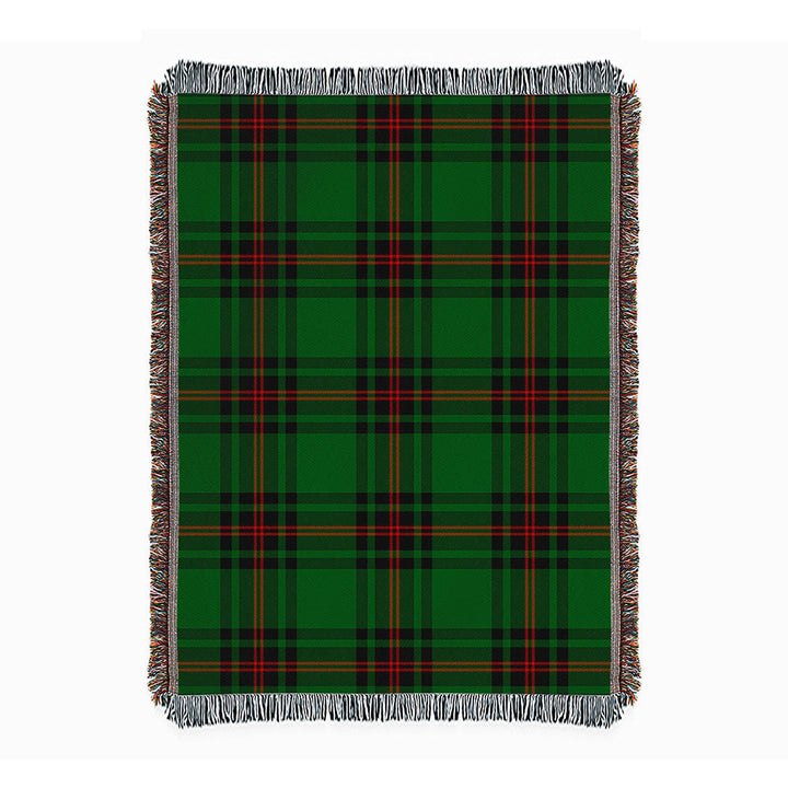 Kinloch Clan Badge Tartan Woven Blanket