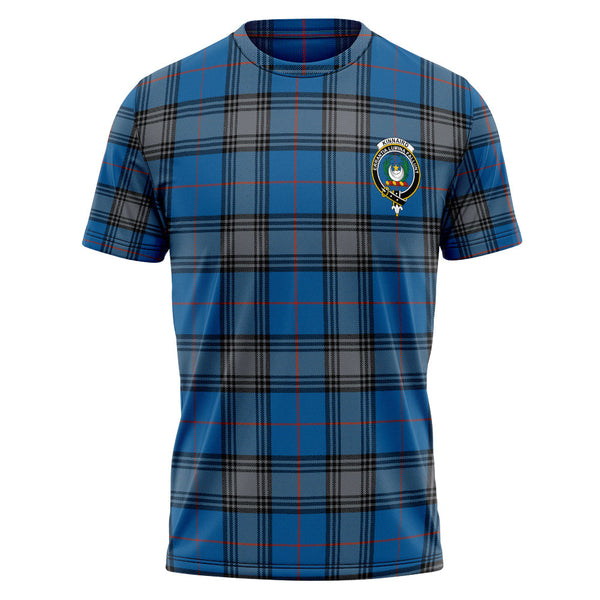 Kinnaird Ancient Clan Badge Tartan T-Shirt