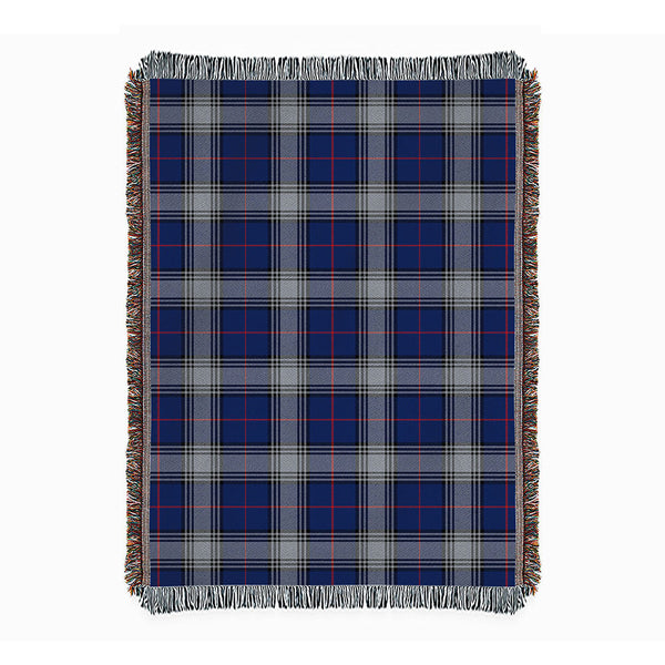 Kinnaird Modern Clan Badge Tartan Woven Blanket