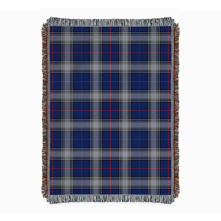 Kinnaird Modern Clan Badge Tartan Woven Blanket