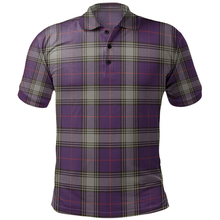 Kinnaird Weathered Clan Badge Tartan Polo Shirt