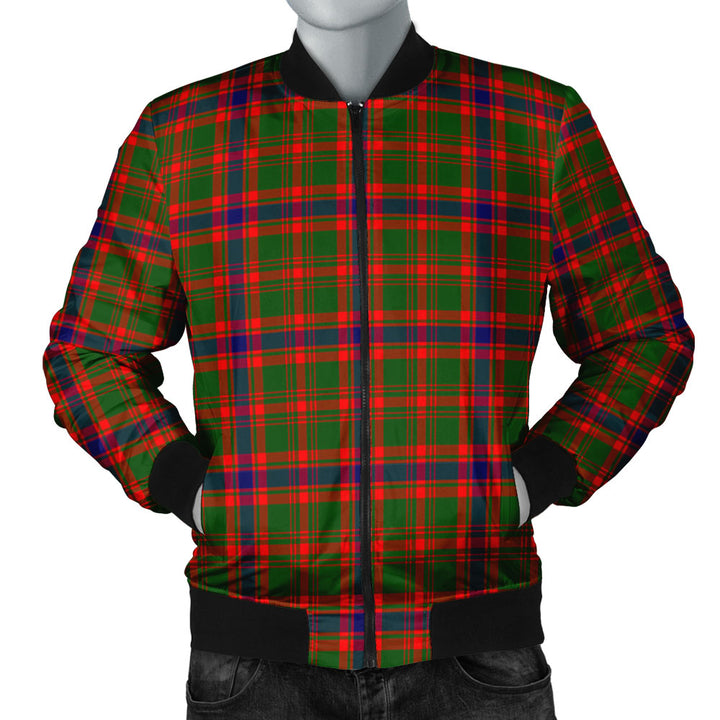 Kinninmont Clan Badge Tartan Bomber Jacket