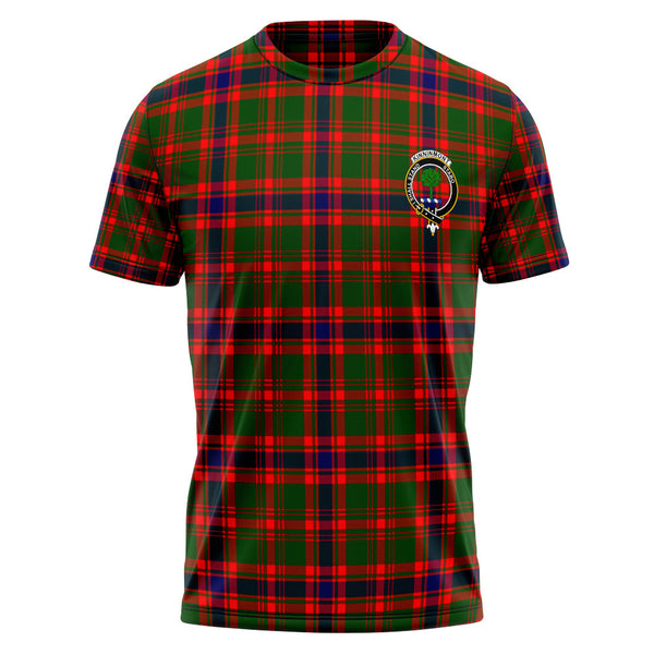 Kinninmont Clan Badge Tartan T-Shirt