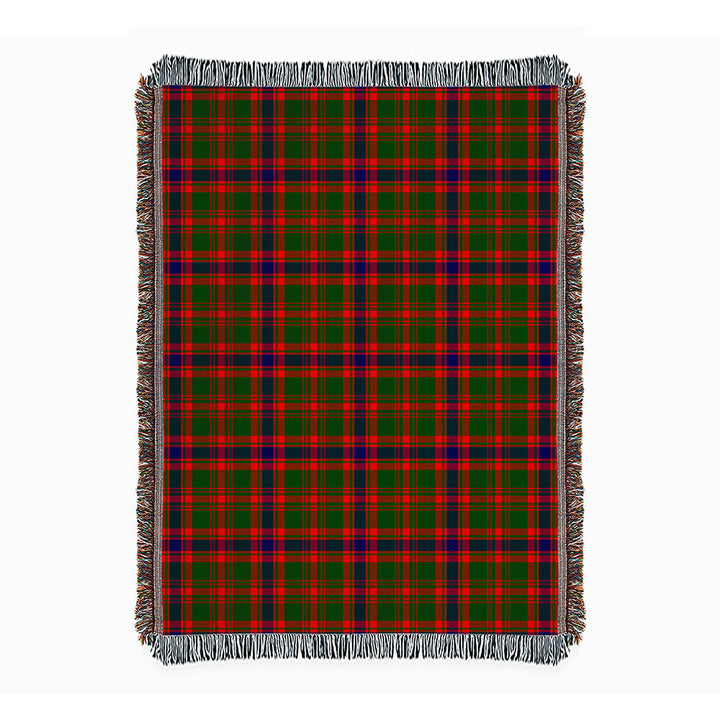 Kinninmont Clan Badge Tartan Woven Blanket