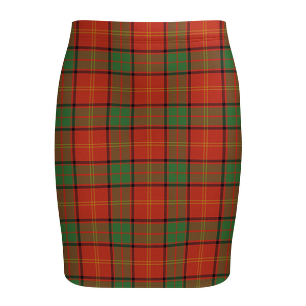 Kirk Ancient Tartan Fitted Skirt