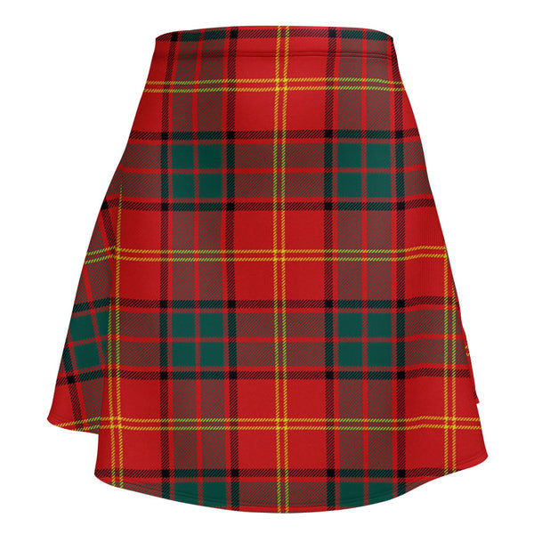 Kirk Modern Clan Badge Tartan Flared Skirt
