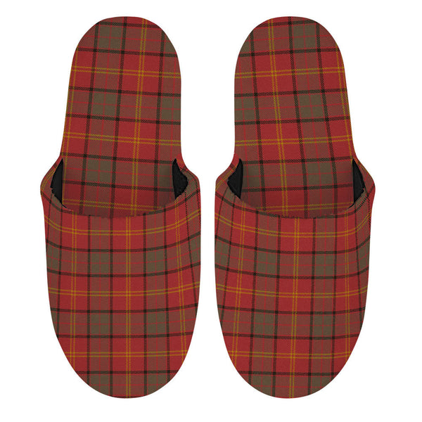 Kirk Weathered Clan Badge Tartan Mop Slippers