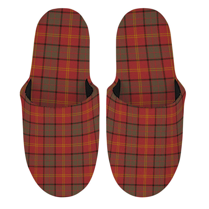 Kirk Weathered Clan Badge Tartan Mop Slippers