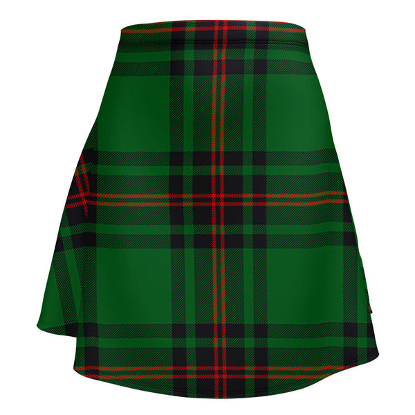 Kirkcaldy Clan Badge Tartan Flared Skirt