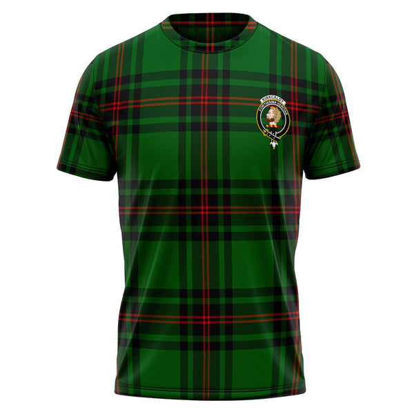 Kirkcaldy Clan Badge Tartan T-Shirt