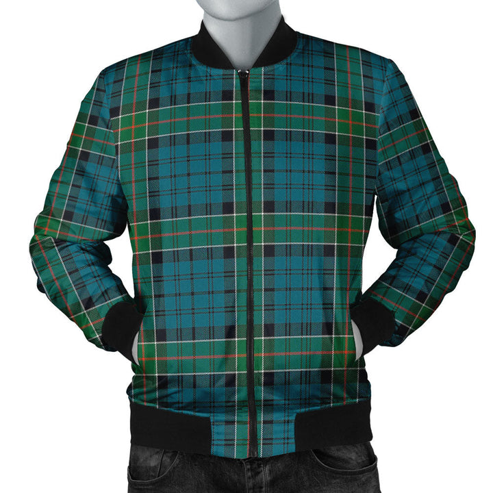 Kirkpatrick Clan Badge Tartan Bomber Jacket