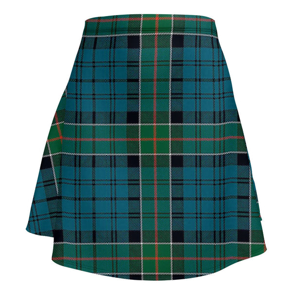 Kirkpatrick Clan Badge Tartan Flared Skirt