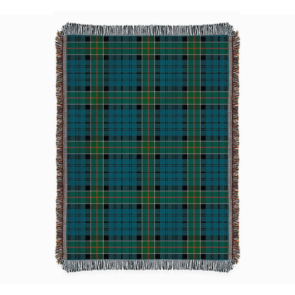 Kirkpatrick Clan Badge Tartan Woven Blanket