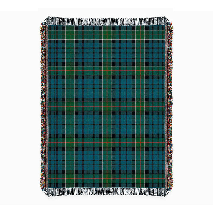 Kirkpatrick Clan Badge Tartan Woven Blanket