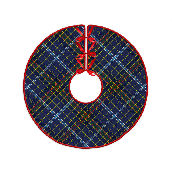Knox Clan Badge Tartan Christmas Tree Skirt