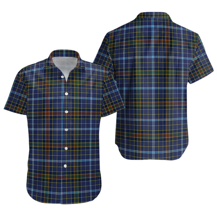 Knox Clan Badge Tartan Short Sleeve Shirt