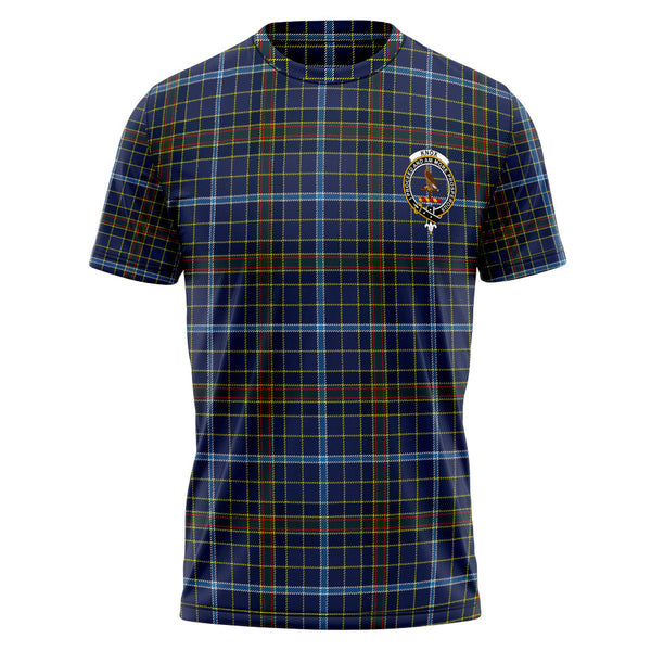 Knox Clan Badge Tartan T-Shirt