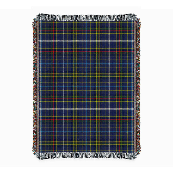 Knox Clan Badge Tartan Woven Blanket