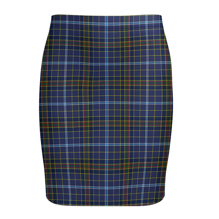 Knox Tartan Fitted Skirt