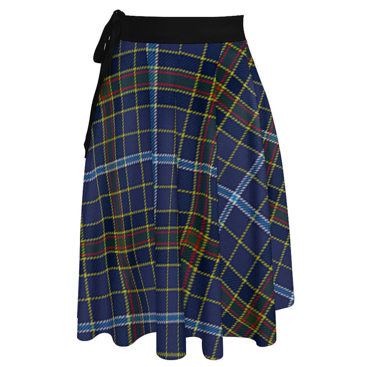 Knox Tartan Wrap Skirt