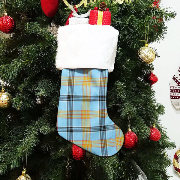 Laing (Lang) Ancient Clan Badge Tartan Christmas Stocking