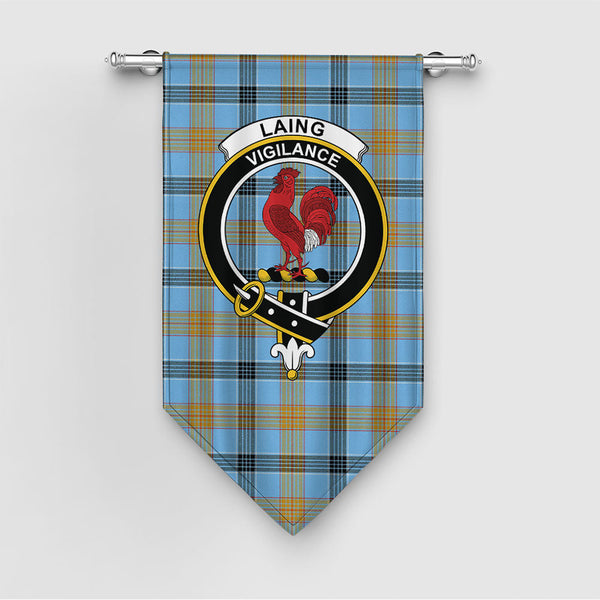 Laing (Lang) Ancient Clan Badge Tartan Gonfalon