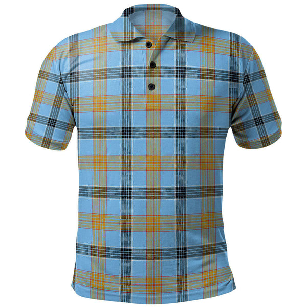Laing (Lang) Ancient Clan Badge Tartan Polo Shirt