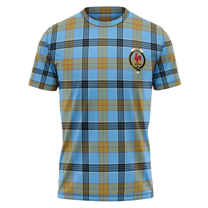 Laing (Lang) Ancient Clan Badge Tartan T-Shirt