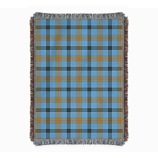 Laing (Lang) Ancient Clan Badge Tartan Woven Blanket