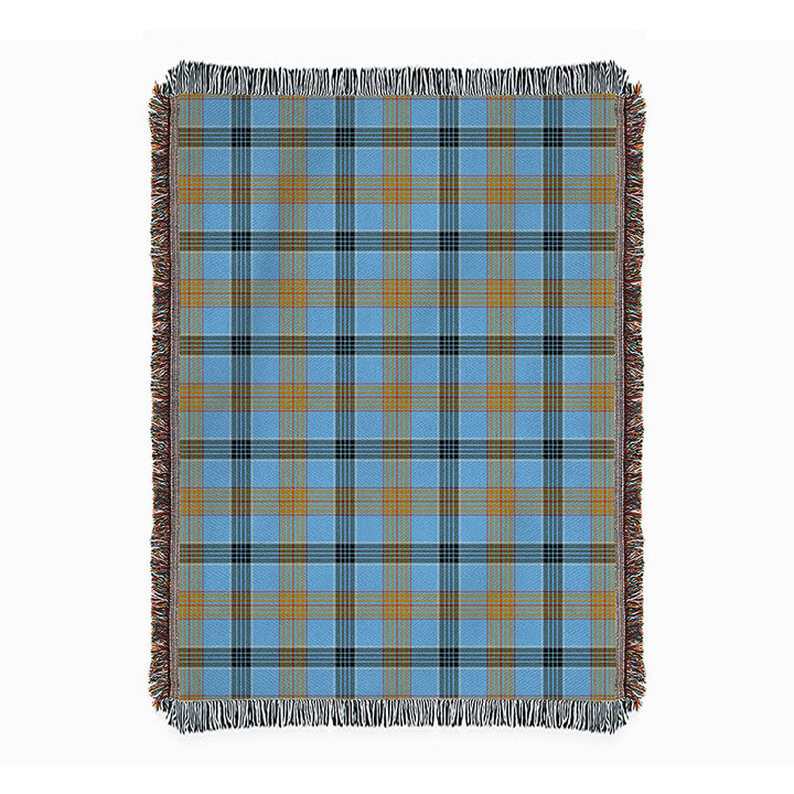 Laing (Lang) Ancient Clan Badge Tartan Woven Blanket