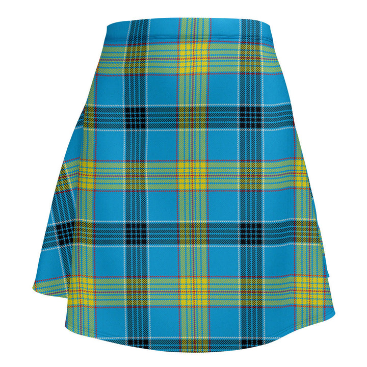 Laing (Lang) Modern Clan Badge Tartan Flared Skirt
