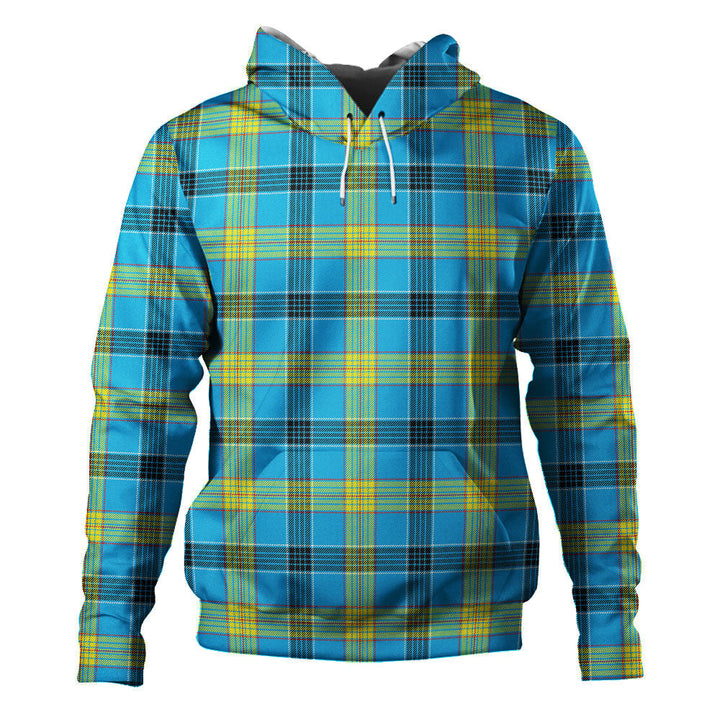 Laing (Lang) Modern Clan Badge Tartan Hoodie