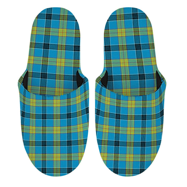 Laing (Lang) Modern Clan Badge Tartan Mop Slippers
