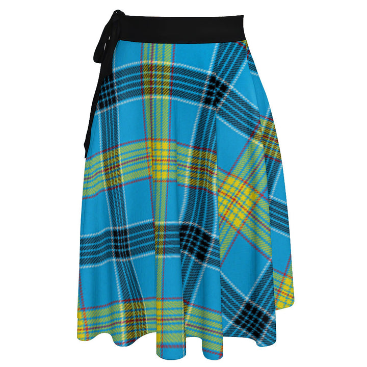Laing (Lang) Modern Tartan Wrap Skirt