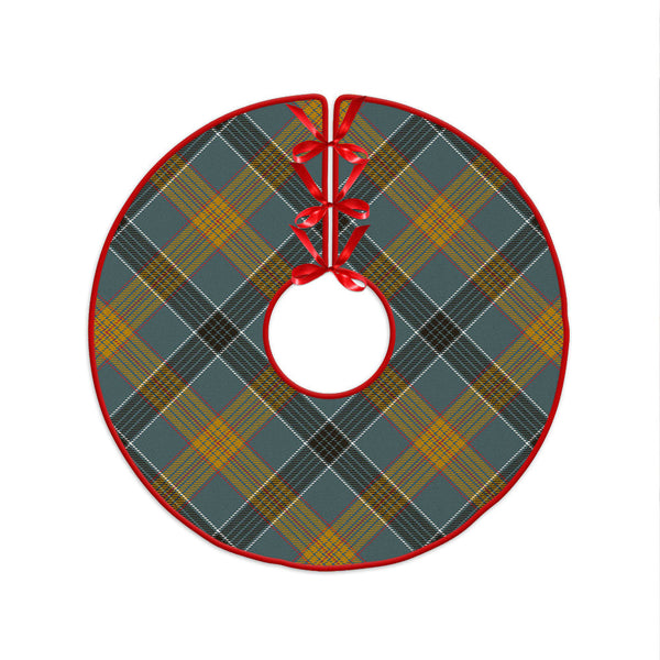 Laing (Lang) Weathered Clan Badge Tartan Christmas Tree Skirt