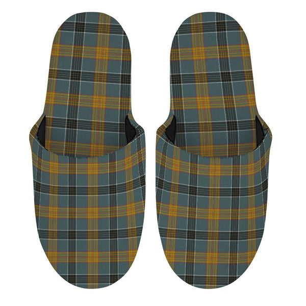 Laing (Lang) Weathered Clan Badge Tartan Mop Slippers