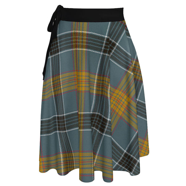 Laing (Lang) Weathered Tartan Wrap Skirt