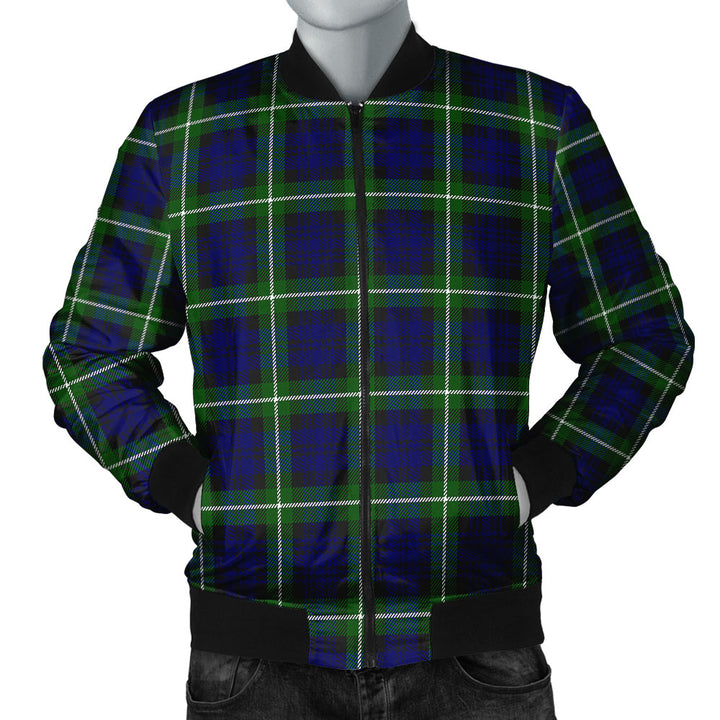 Lammie Clan Badge Tartan Bomber Jacket
