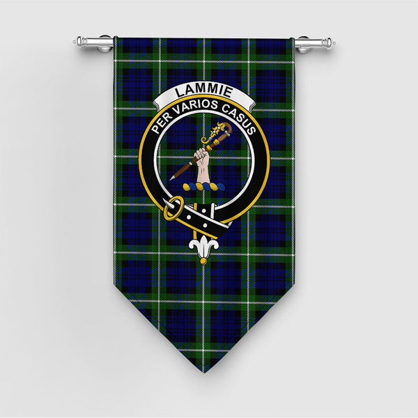 Lammie Clan Badge Tartan Gonfalon