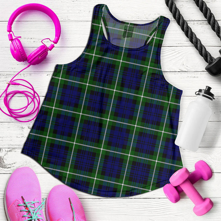 Lammie Clan Badge Tartan Women Racerback Tank Top