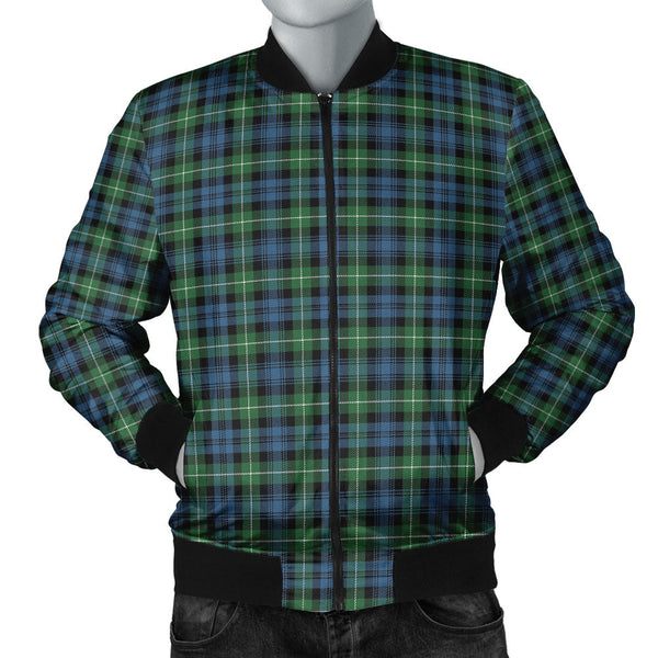 Lamont Ancient Clan Badge Tartan Bomber Jacket
