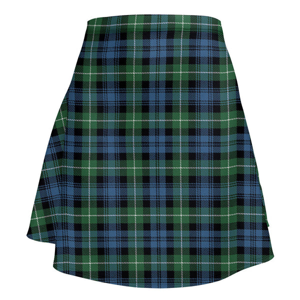 Lamont Ancient Clan Badge Tartan Flared Skirt