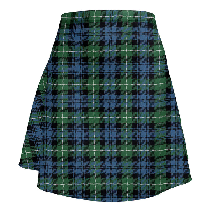 Lamont Ancient Clan Badge Tartan Flared Skirt