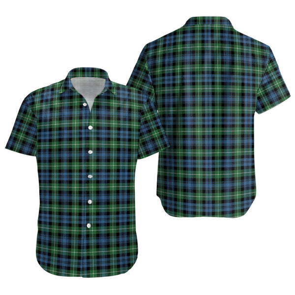 Lamont Ancient Clan Badge Tartan Short Sleeve Shirt