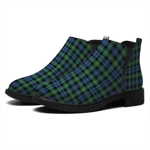 Lamont Ancient Tartan Flat Ankle Boots