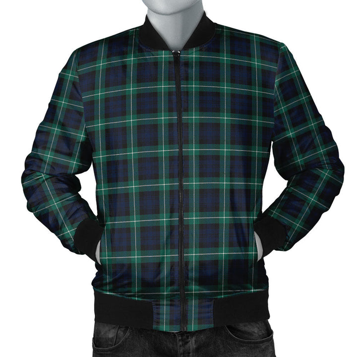 Lamont Modern Clan Badge Tartan Bomber Jacket
