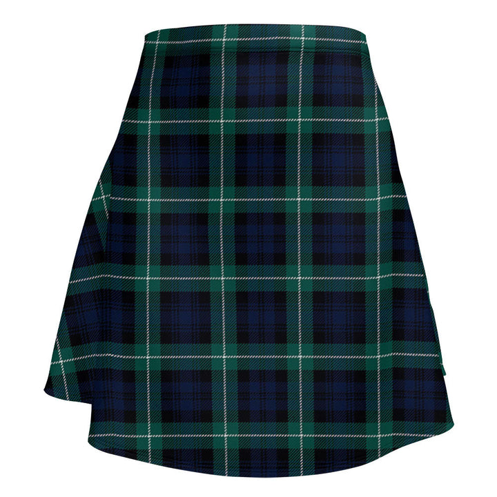 Lamont Modern Clan Badge Tartan Flared Skirt